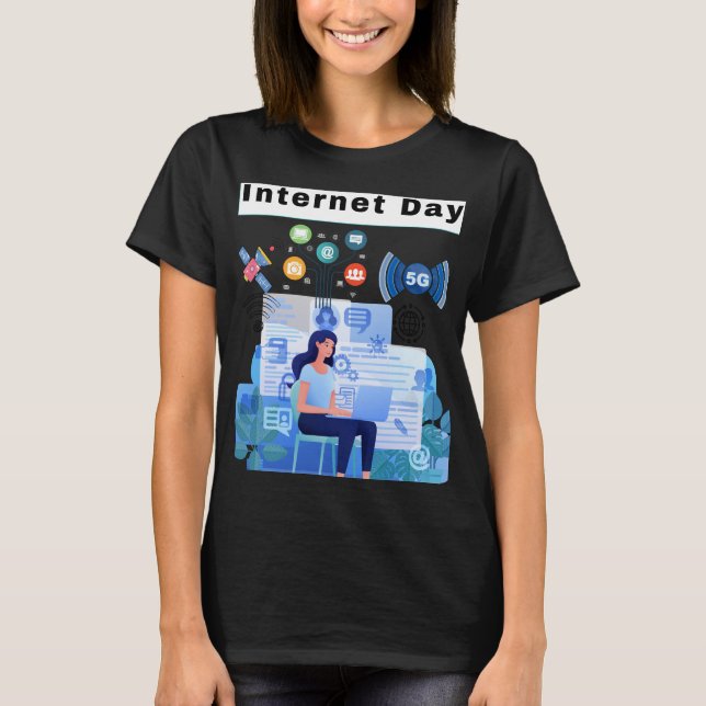 Tag Internet T-Shirt (Vorderseite)