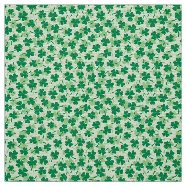 Tag Kleeblattmuster St. Patricks Stoff (Muster)