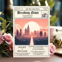 Tag Mail Vintag bezahlt alte Retro-Zeitung Hochzei