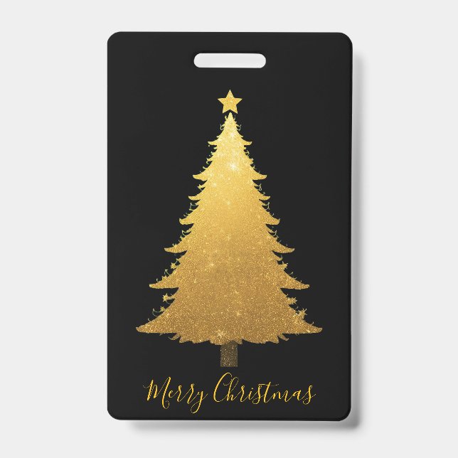 Tag-Merry Christmas Ausweis (Vorderseite)