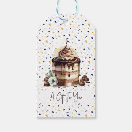 Tag mit dem "Cake and Confetti" Geschenkanhänger