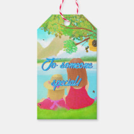 Tag mit der Dream View Geschenkanhänger