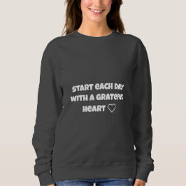 Tag mit einem Dankeschön an Herzfrauen MOTIVATION  Sweatshirt