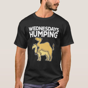 Tag Mittwoch Camelid Office Joke Meme T-Shirt