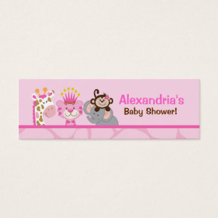 Tag Queen of the Jungle Skinny Carte de visite Fav