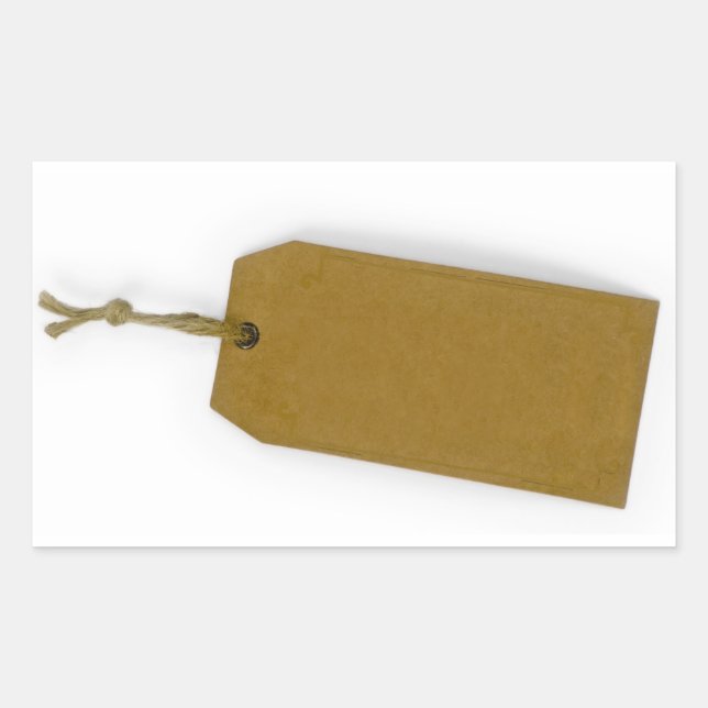 Tag Rechteckiger Aufkleber (Vorderseite)