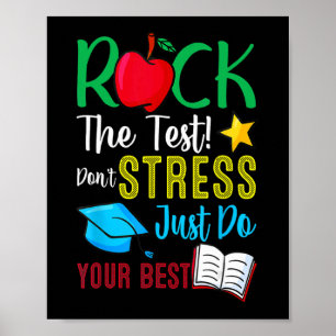 Tag Rock the Test Teacher Testing Day 2 Poster