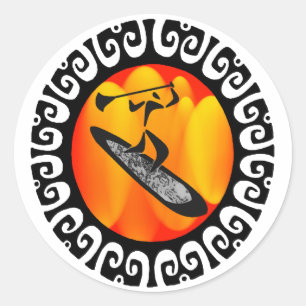TAG RUNDER AUFKLEBER