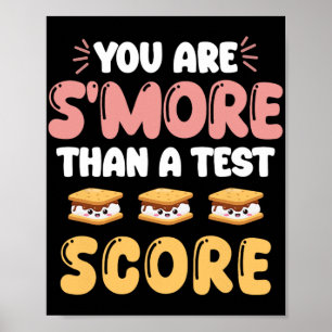 Tag sind Sie mehr als ein Test-Score-Lehrer Studen Poster
