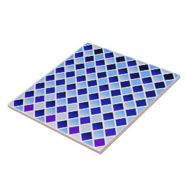 Tag und Nacht (Diamond Checkered) Fliese