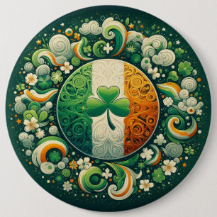 Tag von Saint Patrick/Irland/Irland Button