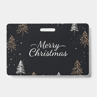 Tag-Weihnachten Ausweis