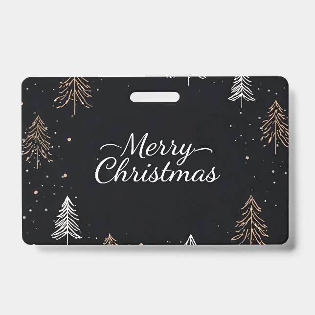 Tag-Weihnachten Ausweis (Vorderseite)