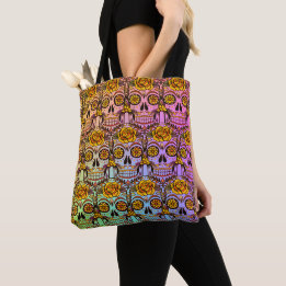 Tag, wenn der tote Zucker Schädel Tote Tasche
