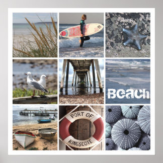 Tage am Strand Poster