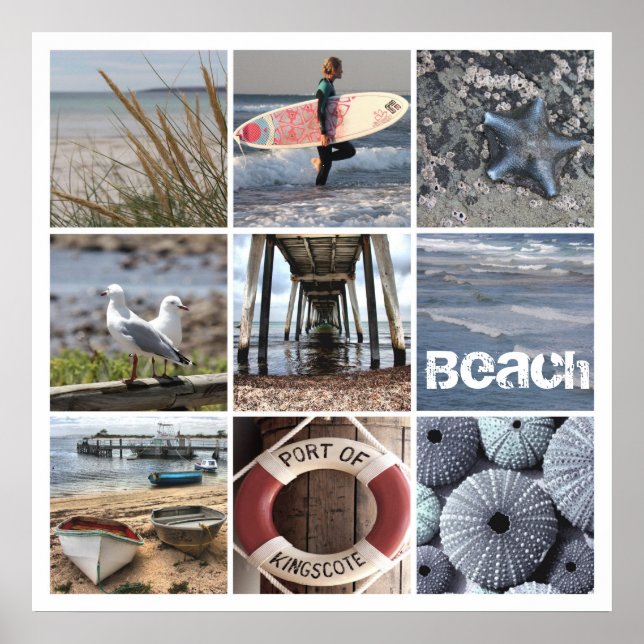Tage am Strand Poster (Vorne)