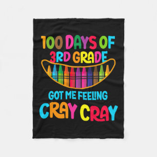 Tage der 3. Klasse Got ich Gefühl Cray Cray Fleecedecke