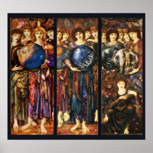 TAGE DER SCHAFFUNG ANGELS Viertes, FÜNFTES, Sechst Poster