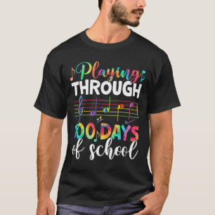 Tage der School Music Teacher Student Geschenke 10 T-Shirt