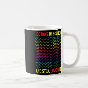 Tage der Schule und immer noch lieben es 100 Tage Kaffeetasse