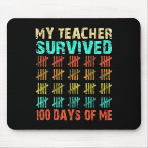 Tage der Schulkinder 100. Schulkostüm 3 Mousepad