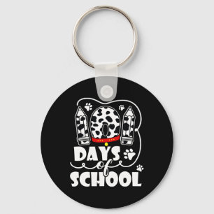 Tage des Dalmatiners in der Schule 100 Tage klüger Schlüsselanhänger