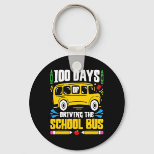 Tage des Schulbusfahrens Schlüsselanhänger
