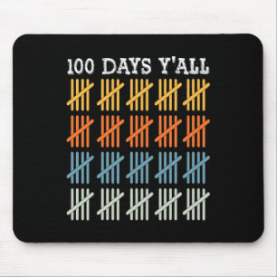 Tage des T-Shirts Kinder 100. Schultag Mousepad
