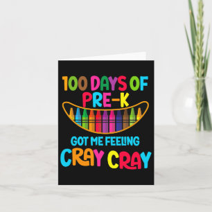 Tage vor dem Got Ich Gefühl Cray Cray Karte