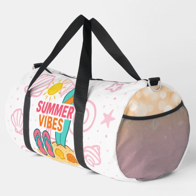 Tage vor dem Strand Duffle Bag (Rechte Ecke)