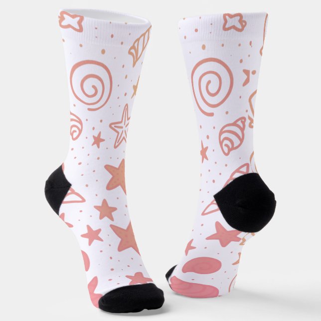Tage vor dem Strand Socken (Gewinkelt)