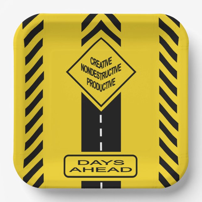 Tage vor pappteller (Vorderseite)