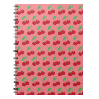 Tagebuch mit rosa Kirschdruck