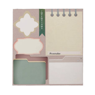 Tagebuch Tagebuch Pink Personal Scrapbook Notizblock