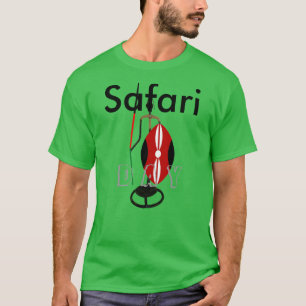 Tages-Safari Kenia Hakuna Matata für Geeks T-Shirt