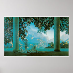 Tagesanbruch, Maxfield Parrish Poster
