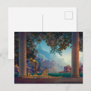 Tagesanbruch Maxfield Parrish Postkarte