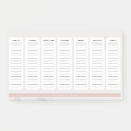 Tagesaufgabe Post-it Klebezettel