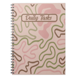 Tagesaufgaben Notizbuch Notizblock