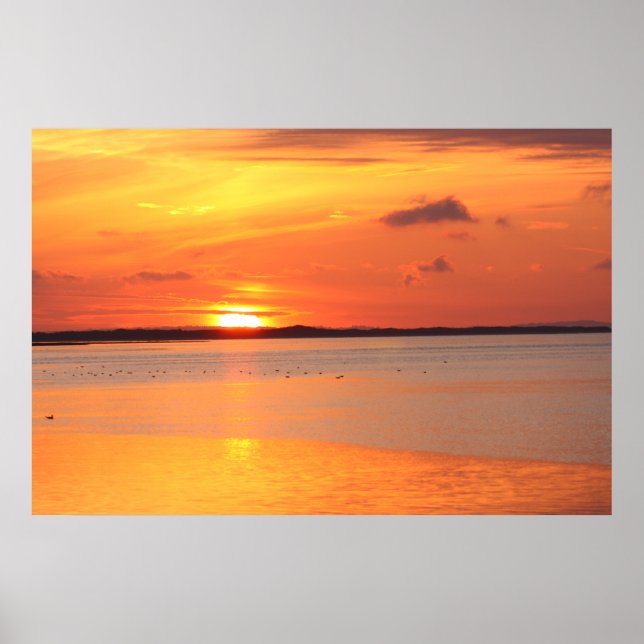 Tagesausschnitte in Nachtdrucke Poster (Vorne)