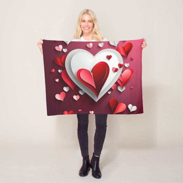 Tagesdesign Fleecedecke (Beispiel)