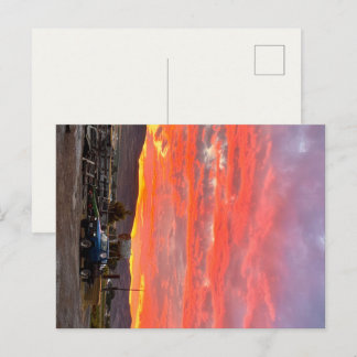 Tagesende Postkarte