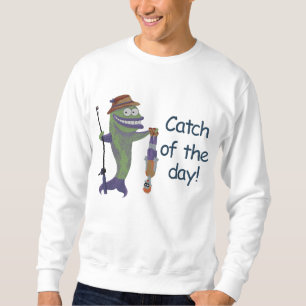 Tagesfang Besticktes Sweatshirt