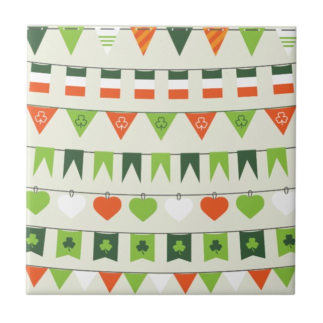 Tagesflagge Fliese (Vorderseite)