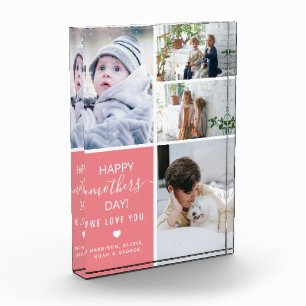Tagesgeschenk der niedlichen Gedächtnismutter Fotoblock