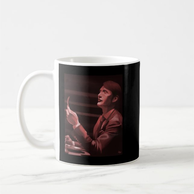 Tagesgeschenk Mads Schauspieler Mikkelsen Niedlich Kaffeetasse (Links)
