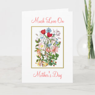 Tageskarte der Mutter Bouquet Karte