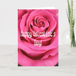 Tageskarte der Rose Feiertagskarte