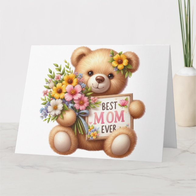 Tageskarte für hübsche Mütter Karte (Vorderseite)