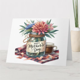 Tageskarte für hübsche Mütter Karte
